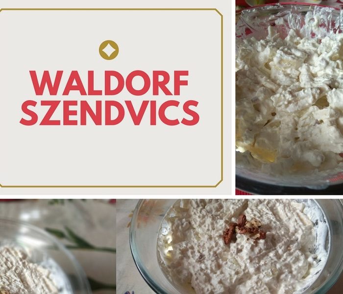 Waldorf szendvics recept